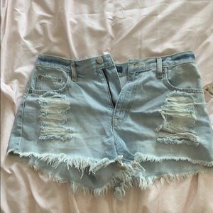 jean shorts